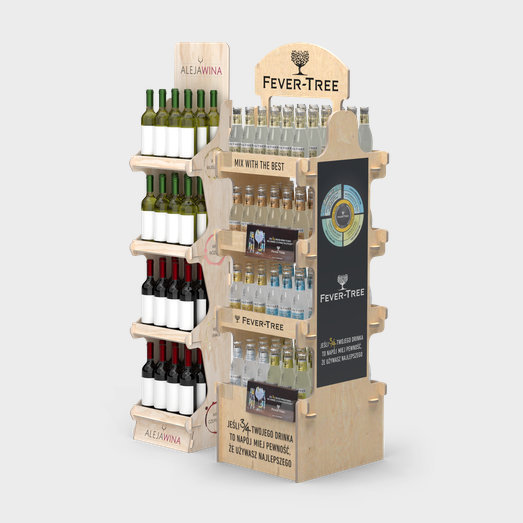 Ekspozytory ze sklejki są ekologicznym i trwałym sposobem na ekspozycję produktów